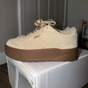 Platform Chunky Y2K Suede Puma Sneakers